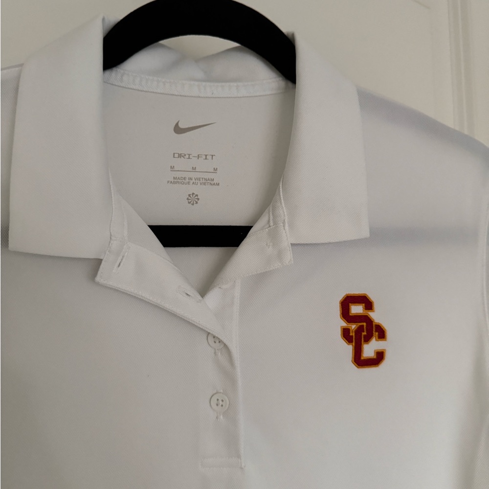 USC Nike Dri-Fit Short Sleeve Polo